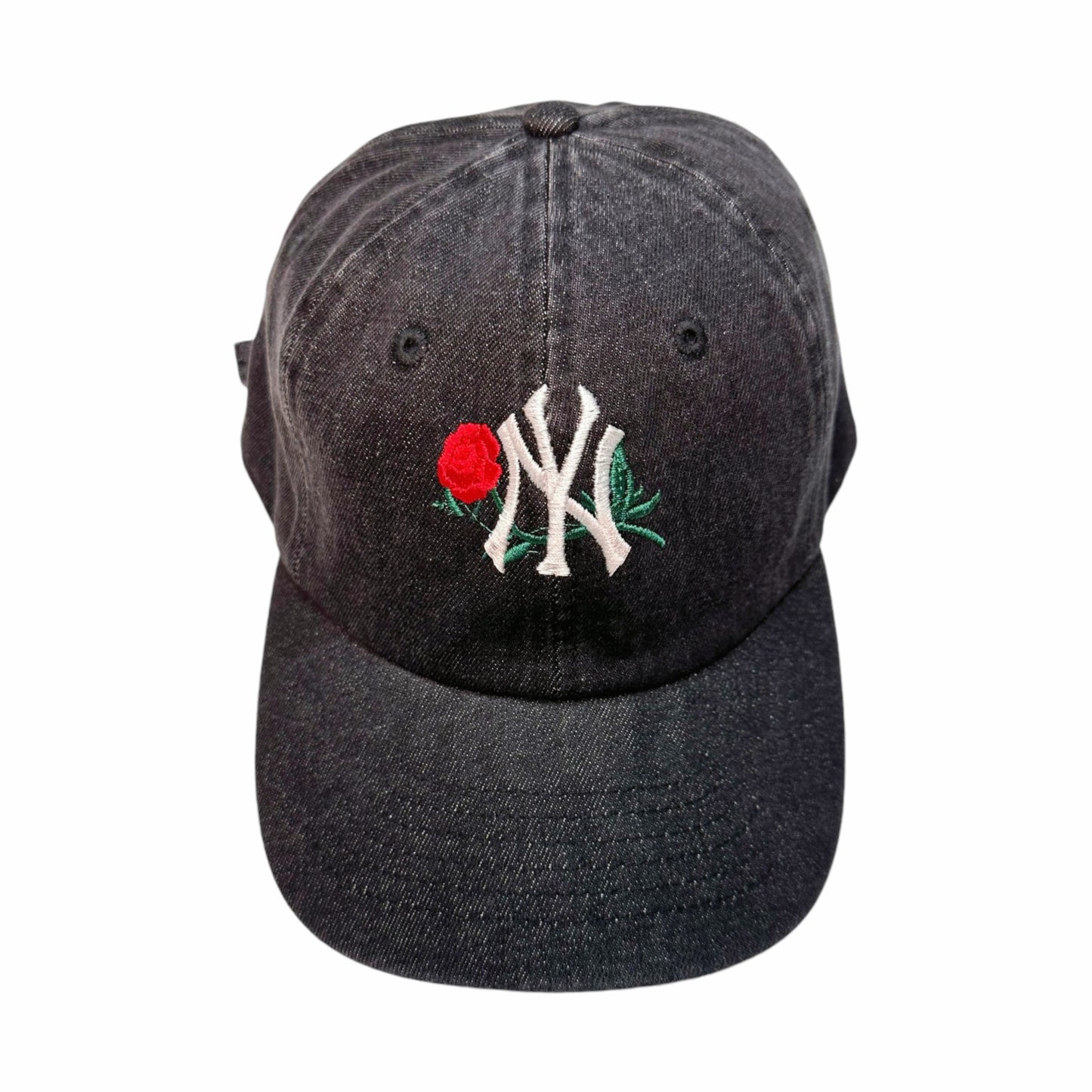 "A Rose In NY" Cap Vntg Black